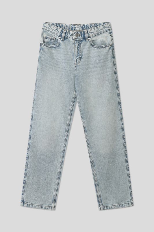 Джинсы с эффектом потертости Republic of Denim