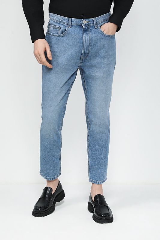 Джинсы с эффектом потертости Republic of Denim