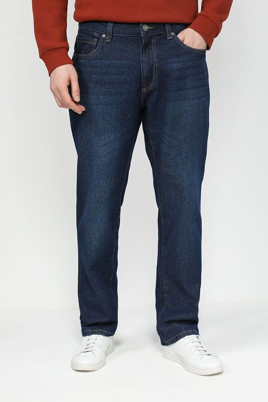 Джинсы с эффектом потертости Republic of Denim