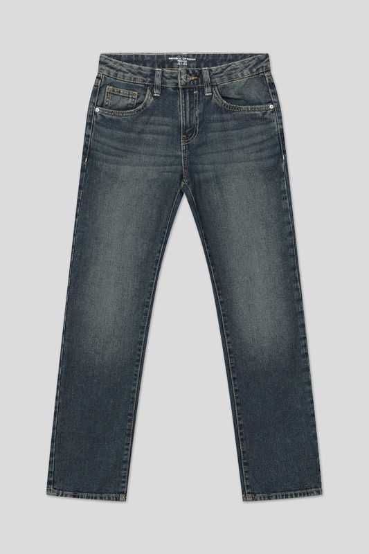 Джинсы с эффектом потертости Republic of Denim
