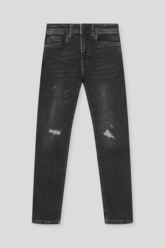 Джинсы с эффектом потертости Republic of Denim