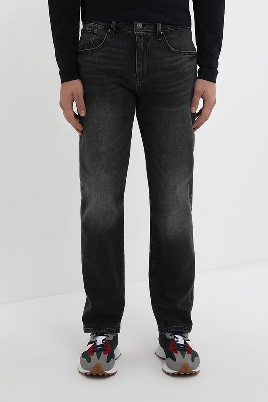 Джинсы с эффектом потертости Superdry