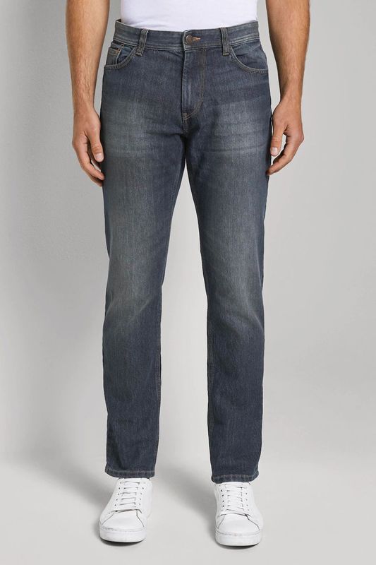 Джинсы с эффектом потертости TOM TAILOR