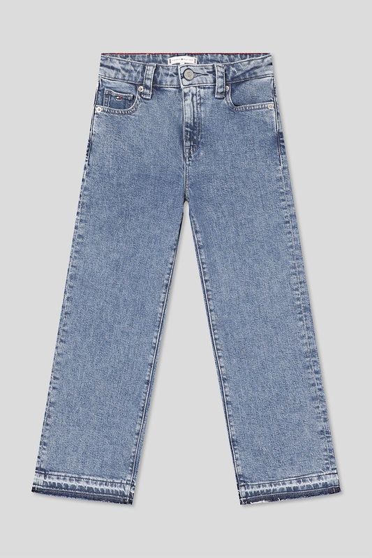 Джинсы с эффектом потертости Tommy Hilfiger