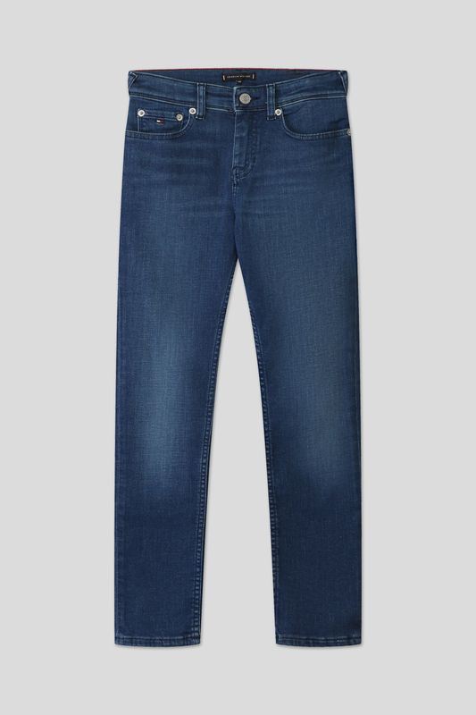 Джинсы с эффектом потертости Tommy Hilfiger