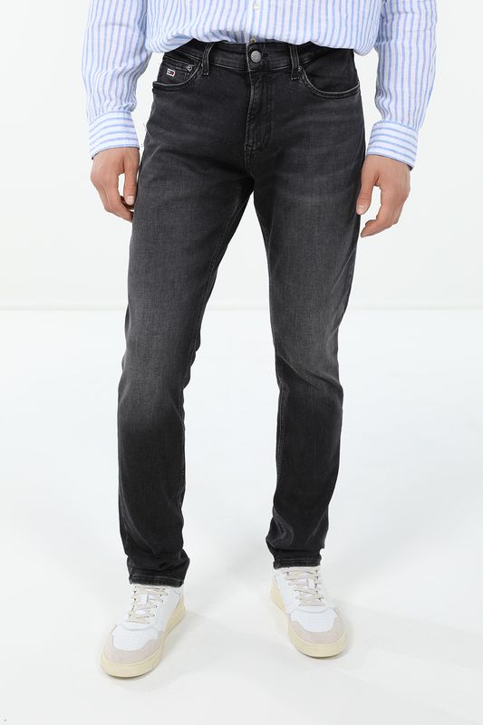 Джинсы с эффектом потертости Tommy Jeans