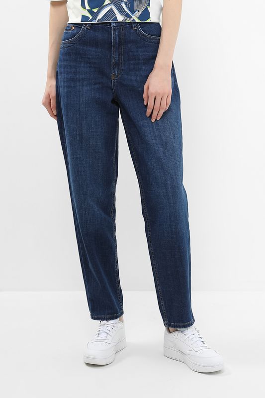 Джинсы с эффектом потертости зауженные Gerry Weber