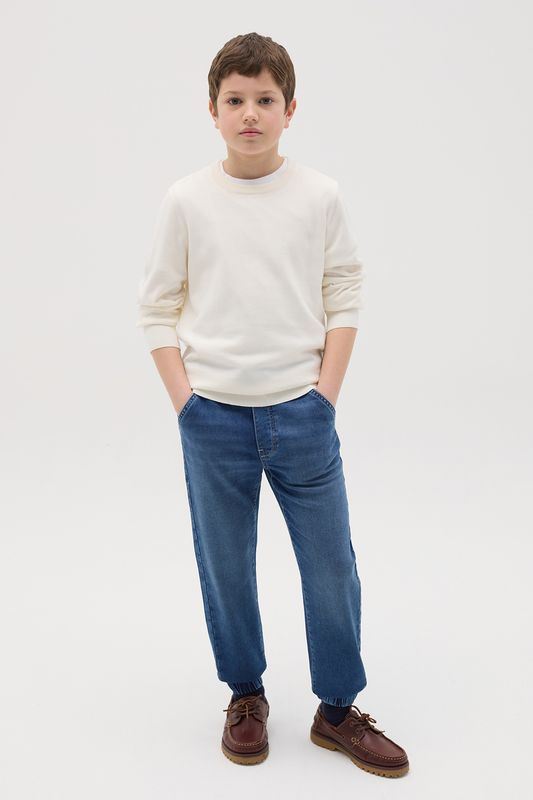 Джинсы с эластичными деталями Republic of Denim