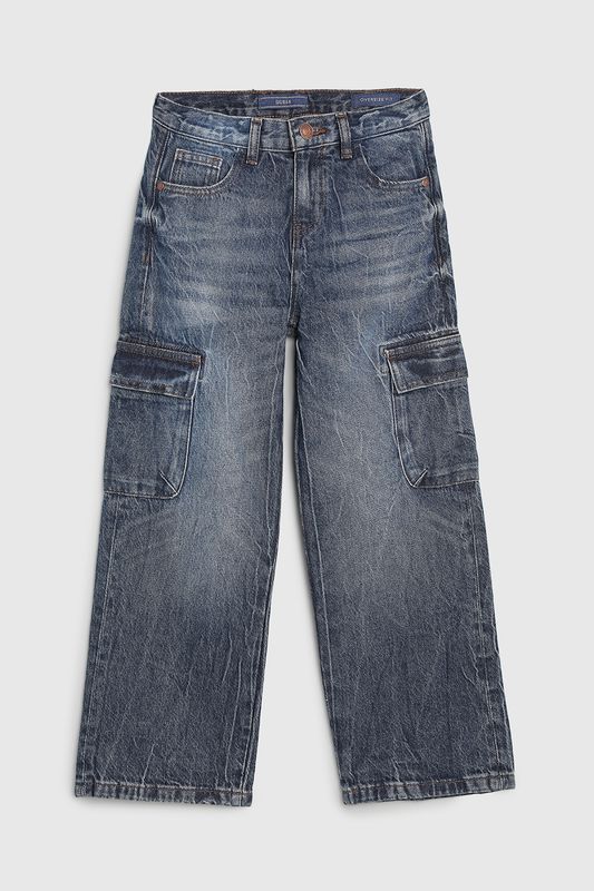 Джинсы с карманами Guess
