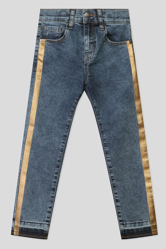 Джинсы с лампасами Benetton