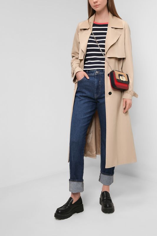 Джинсы с подворотами Esprit Casual