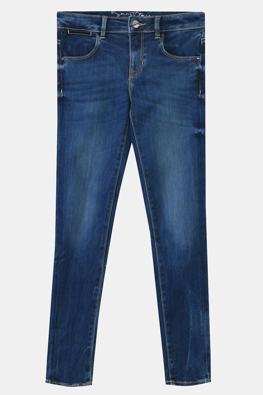 Джинсы с потертостями Guess