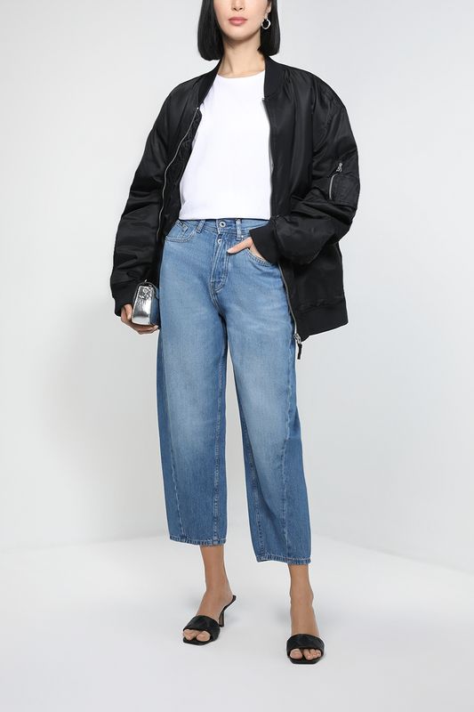 Джинсы с широкими штанинами PEPE JEANS
