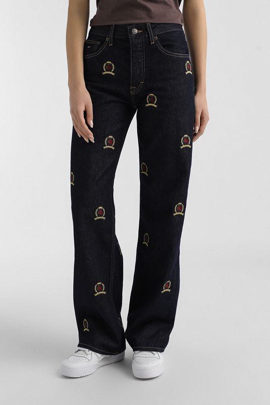 Джинсы с вышивкой Tommy Jeans