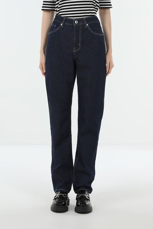 Джинсы с высокой талией Karl Lagerfeld Jeans