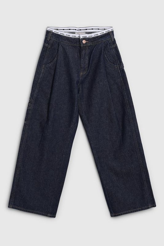Джинсы с защипами Guess