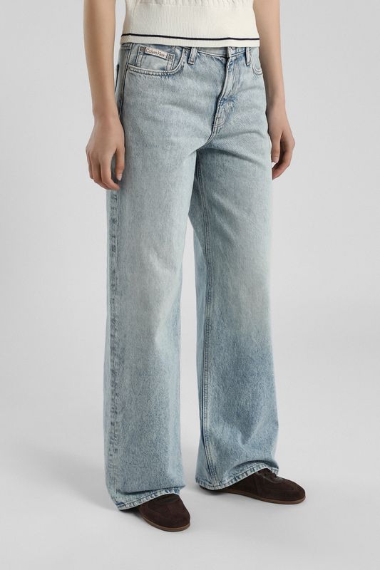 Джинсы свободного кроя Calvin Klein Jeans