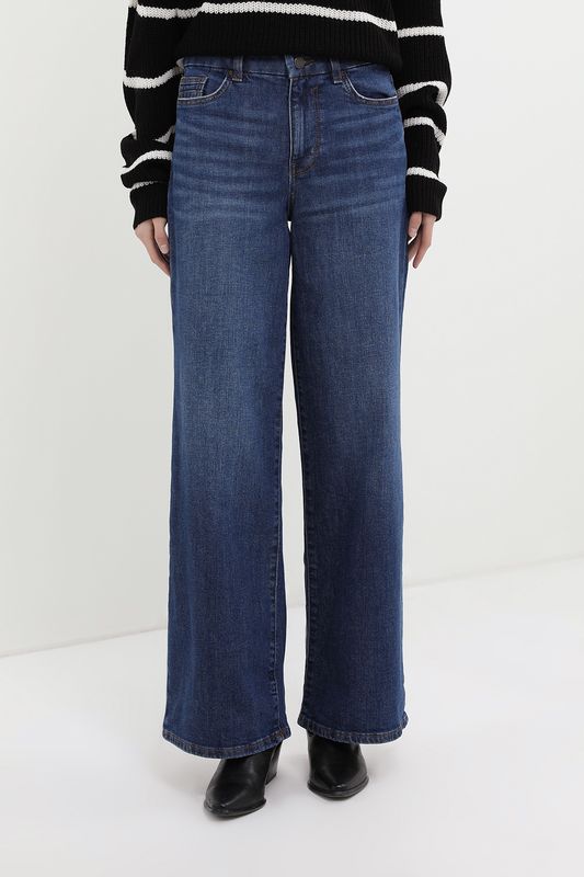 Джинсы свободного кроя с эффектом потертости Esprit Casual