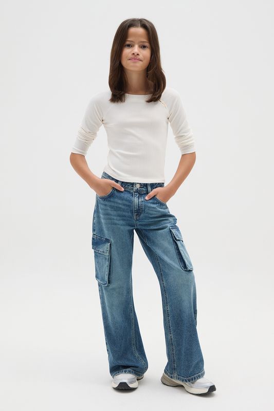 Джинсы свободного кроя с карманами Republic of Denim
