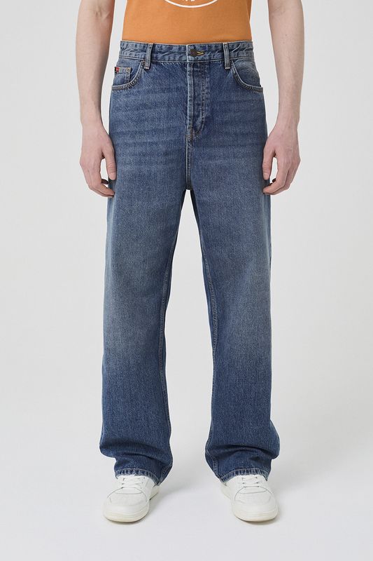 Джинсы свободного прямого кроя Lee Cooper