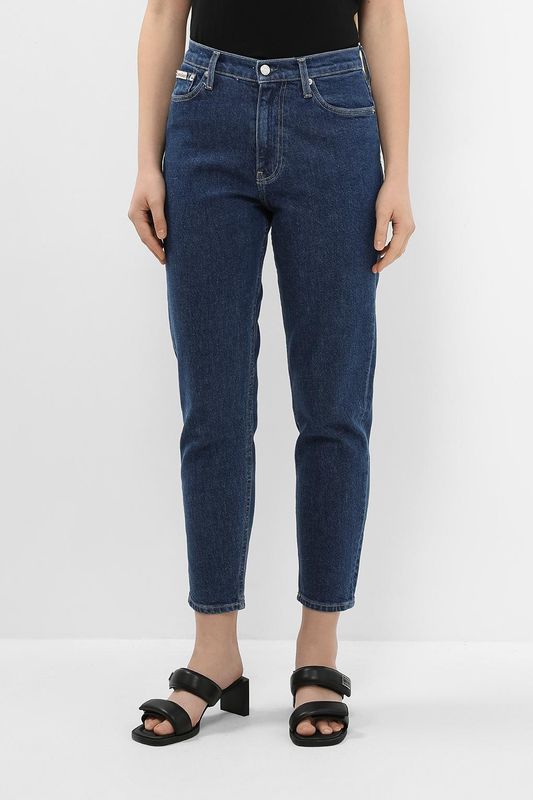 Джинсы укороченные зауженного кроя Calvin Klein Jeans