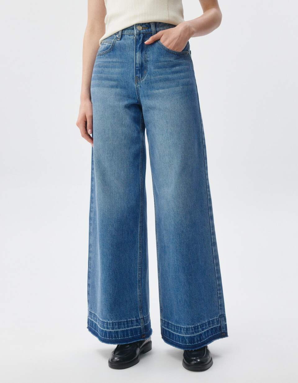 Джинсы WIDE LEG