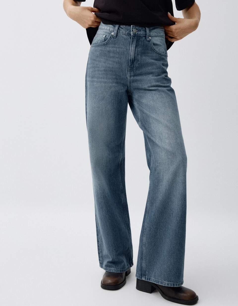 Джинсы WIDE LEG