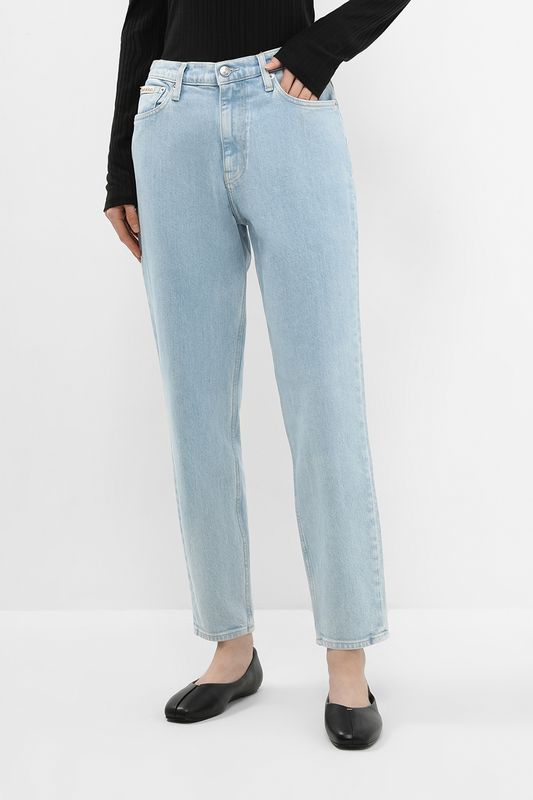 Джинсы зауженного кроя mom fit Calvin Klein Jeans