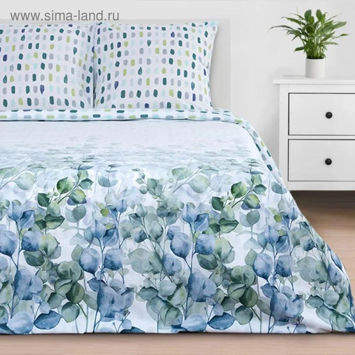 Евро комплект постельного белья Этель Eucalyptus 5181646
