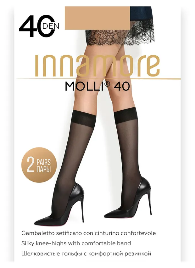 Гольфы Innamore Molli 40 den miele р.универсальный