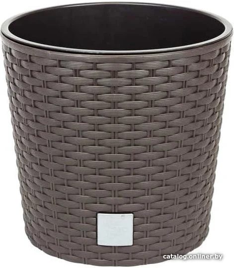 Горшок Prosperplast Rato Round DRTUS300L-440U (умбра)