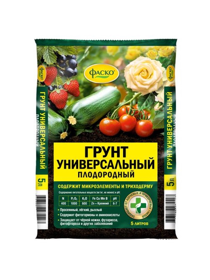 Грунт универсальный «Фаско», 5 л
