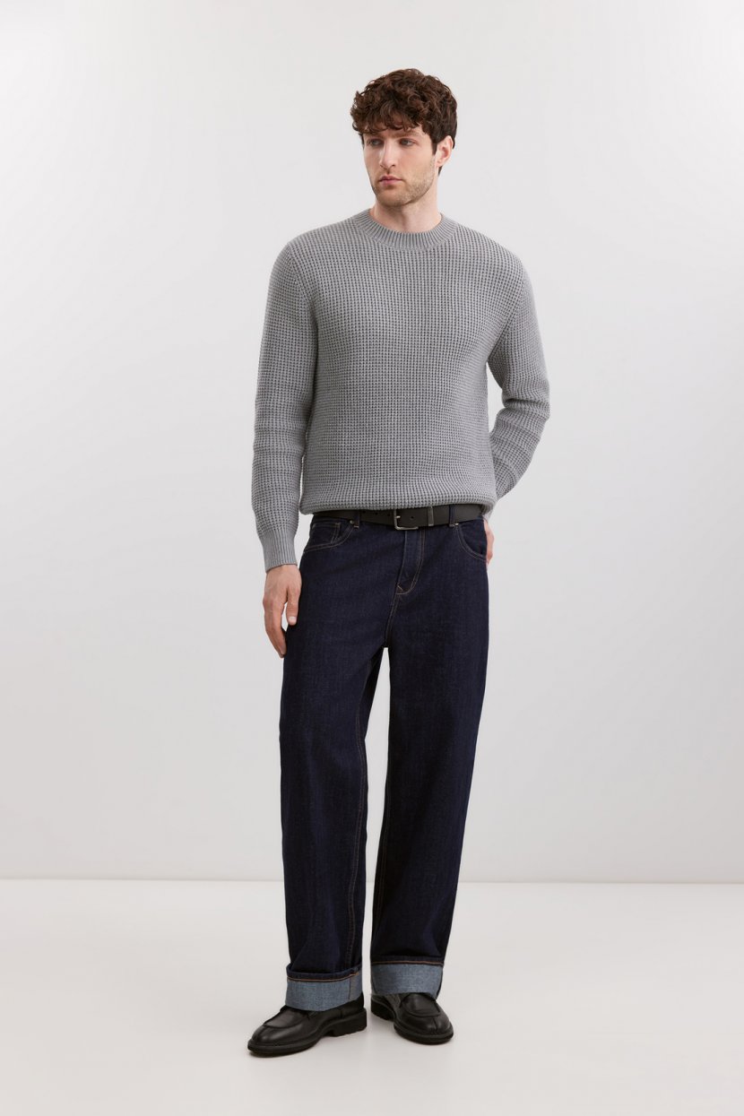 Хлопковые джинсы STRAIGHT FIT
