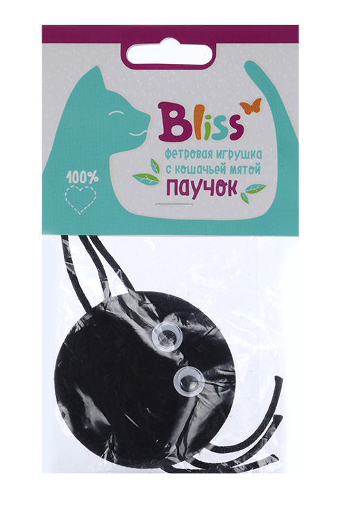Игрушка Bliss с кошачьей мятой паучок