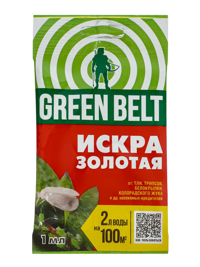 Инсектицид «Искра Золотая», средство от колорадского жука, ампула, 1 мл