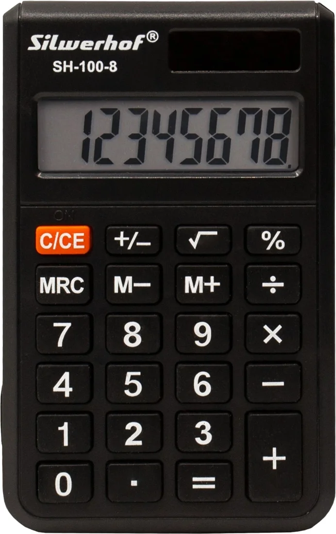 Калькулятор Silwerhof SH-100-8