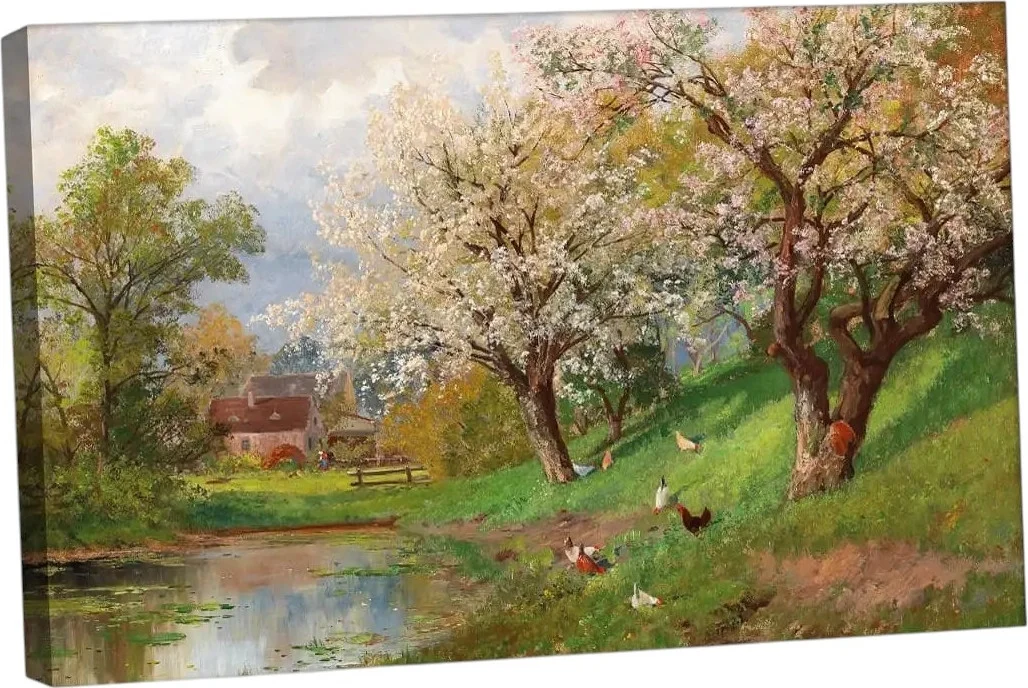 Картина Citydecor Весна в деревне Алоис Арнеггер 1.251 (90x60)