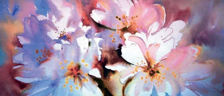 Картина Stamprint Цветочное чудо АT029 (65x150)