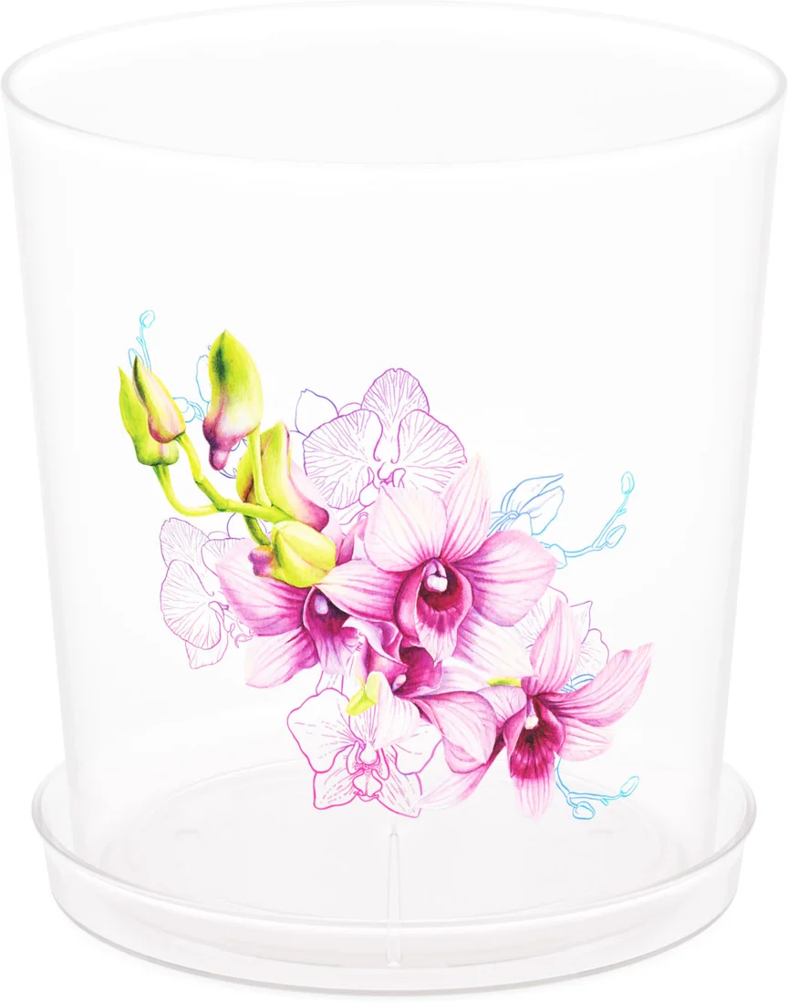 Кашпо Альтернатива М1604 (1.8 л, прозрачный)