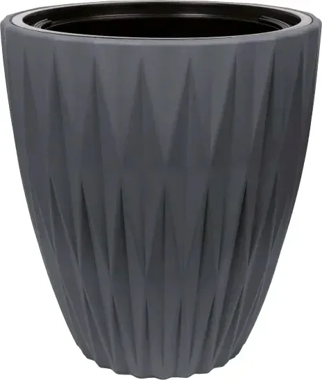 Кашпо Form-Plastic Caro FP-5780-014 (антрацитовый)