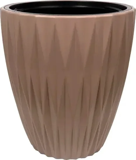 Кашпо Form-Plastic Caro FP-5780-051 (серо-бежевый)