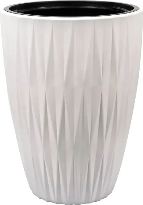 Кашпо Form-Plastic Caro Slim FP-5820-011 (белый)