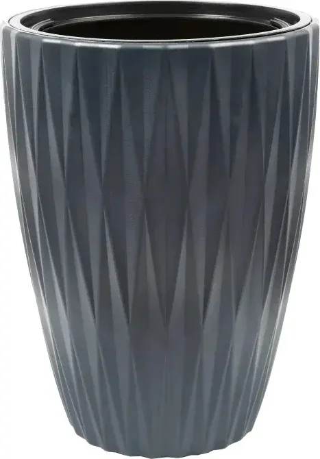 Кашпо Form-Plastic Caro Slim FP-5820-014 (антрацитовый)