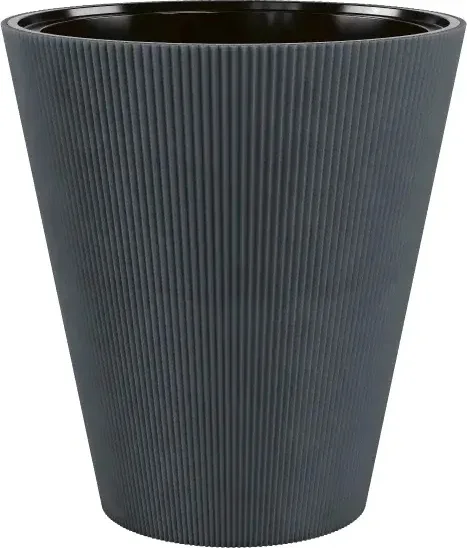 Кашпо Form-Plastic Linea FP-5840-014 (антрацитовый)