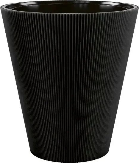 Кашпо Form-Plastic Linea FP-5840-084 (глубокий черный)