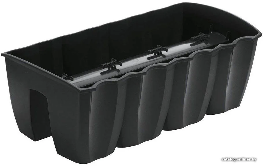 Кашпо Prosperplast Crown DCRO600-S433 (антрацит)