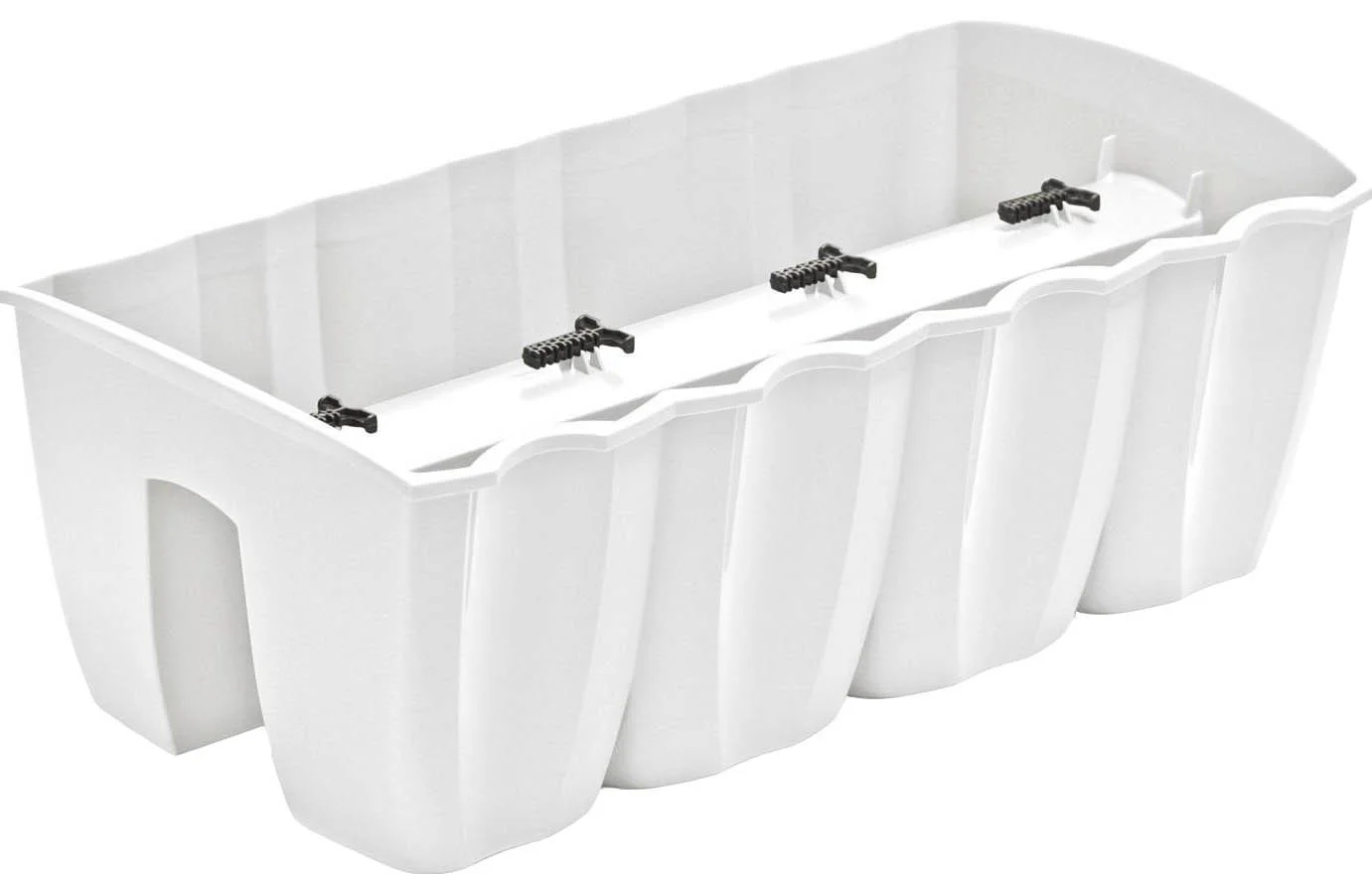 Кашпо Prosperplast Crown DCRO600-S449 (белый)