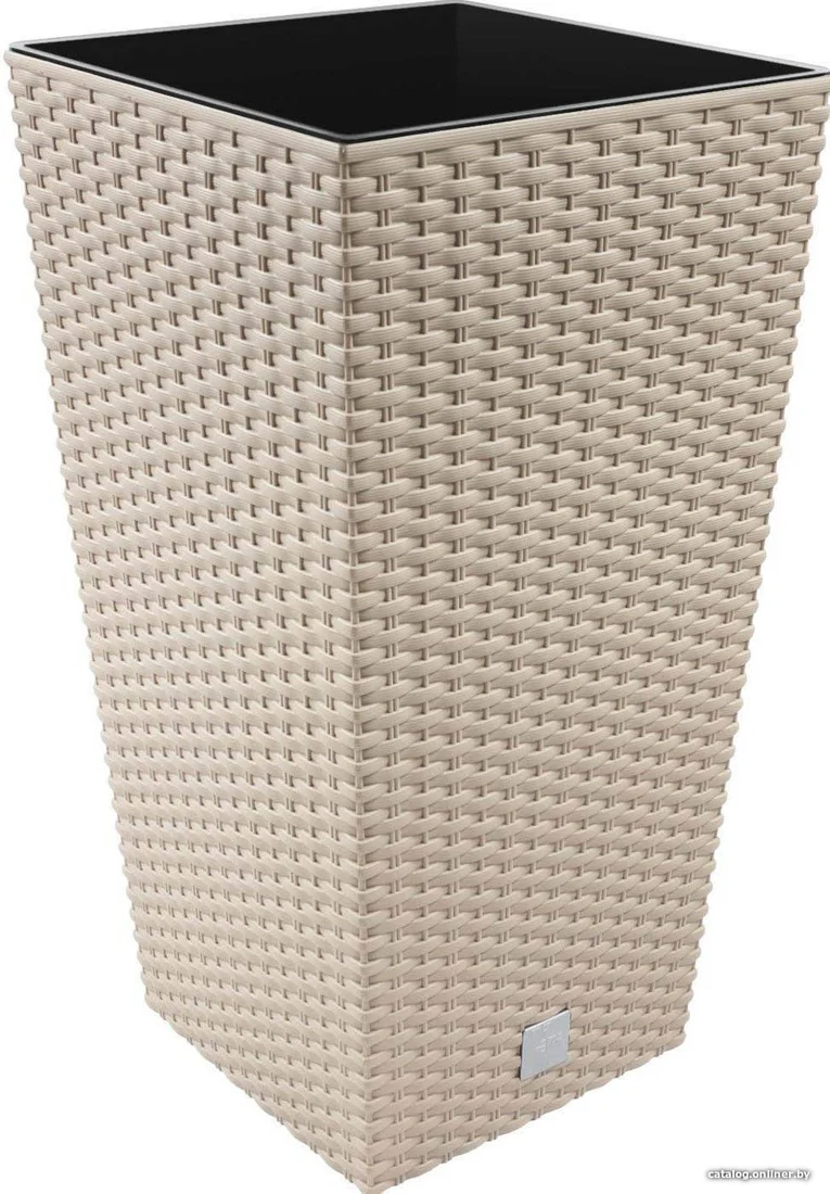 Кашпо Prosperplast Rato Square DRTS400-7529U (мокка)