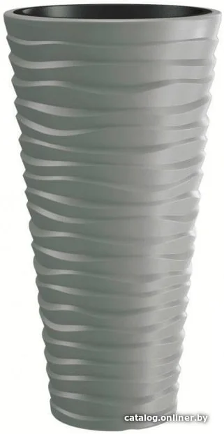 Кашпо Prosperplast Sand Slim DPSA400-405U (серый)