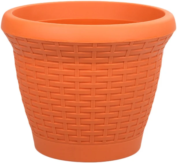 Кашпо Serinova Rattan №4 20-HS0408101-200100 (терракотовый)